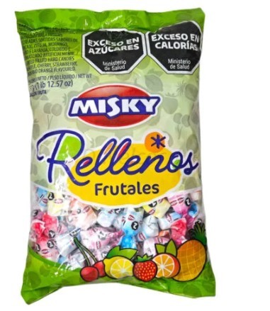 [06702] MISKY CARAMELO RELLENO FRUTAL 810GR