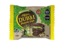 [09046] DUBAI ALFAJOR PISTACHO NEGRO 70GR (22) 1-6