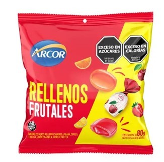 [14326] ARCOR RELLENOS FRUTAL BOLSITA 80GR (48) 1-3