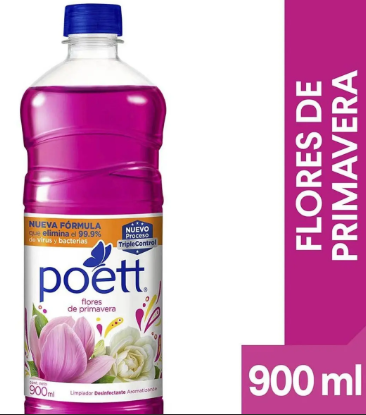 [00033] LIMP. PISOS POETT PRIMAVERA x900ML (12) 1-3