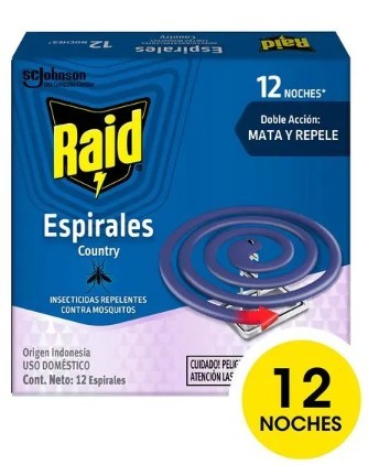 [00035] RAID ESPIRALES VIOLETA COUNTY x12 (24) 1-3
