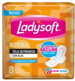 [00152] TOALL. LADYSOFT NARANJA x8 (48) 1-3
