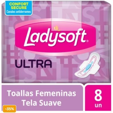 [00198] TOALL. LADYSOFT SECA LILA x8 (48) 1-3