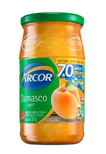 [00366] MERMELADA ARCOR LIGHT  DAMASCO (12)