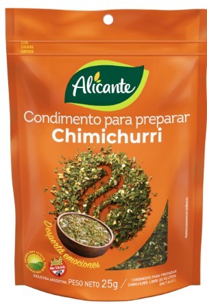 [00412] ALICANTE CONDIMENTO CHIMICHURRI 25gr (12) 1-3