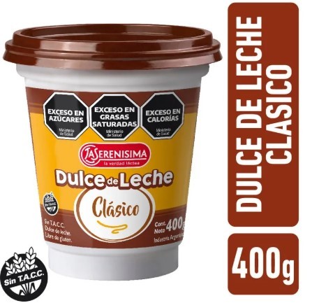 [00433] DULCE DE LECHE LA SERE. CLASICO 400GR (12) 1-3