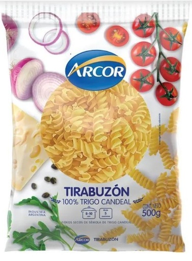 [00453] FIDEOS ARCOR TIRABUZON (15) 1-3