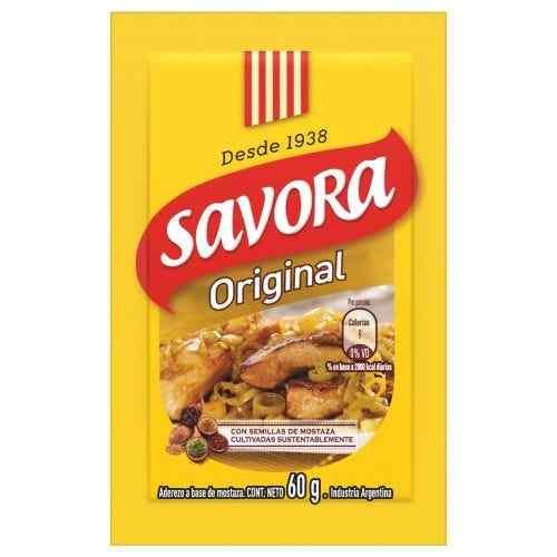 [00487] ADEREZO SAVORA MOSTAZAx60GR (30) 1-6